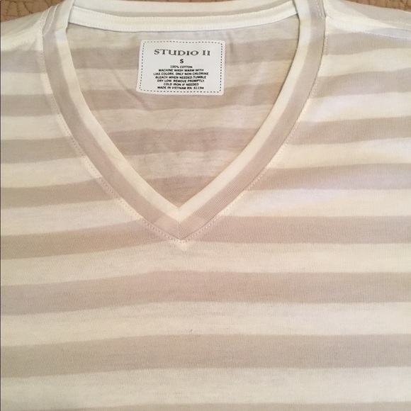 Studio II ladies striped t-shirt - Picture 3 of 3